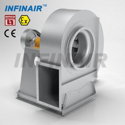 China Large Air Volume SWSI Industrial Explosion Resistant Industrial Centrifugal Fan With Low Noise for sale