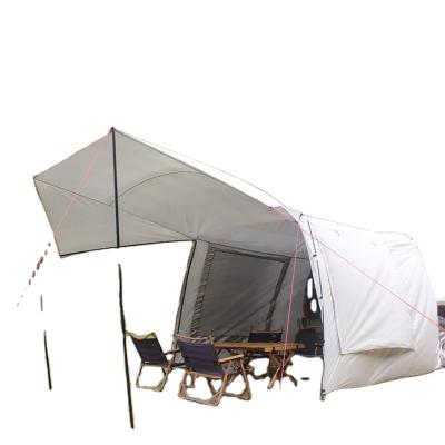 China Extended Type Top Sale SUV Vehicle Tail Tent Car Side Awning Car Side Mosquito Repellent Sunscreen Outdoor Offroad Tent for sale