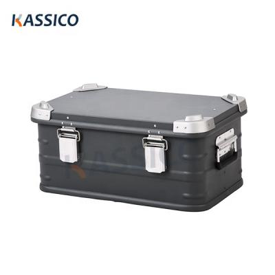 China KASSICO Lightweight Alu-Box Aluminum Stackable Crates, Boxes and Containers for sale