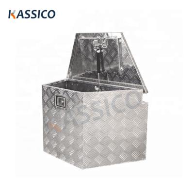 China Waterproof aluminum trailer box for camper tool storage for sale