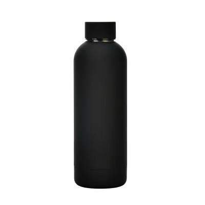 China PORTABLE Best Price Double Walled Stainless Steel small mouth water bottle Rubber Water Bottles With Custom Logo Insulated Hot and Cold for sale