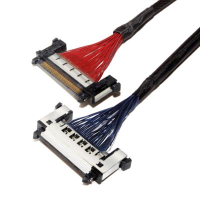 China SINO-MEDIA COMPUTER FI-RE41S to FI-RE41S 40pin to 30pin micro coaxial cable led to lcd converter cable for sale