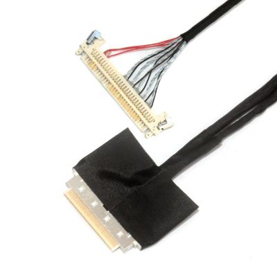 China COMPUTER Custom 0.5mm I-pex 20pin Ipex 50 40 30 Pin Lvds Cable For Dell Asus Sony Types for sale