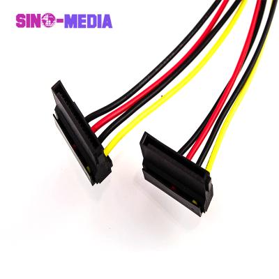 China Printer HDD 18 PIN SATA Cable Use In Computer To 6 Pin Female Power Cable for sale