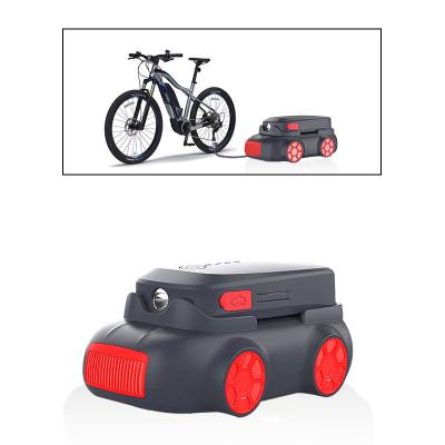 China Portable Emergency Light Digital Tire Inflator Air Compressor 12V Tire Inflator for sale