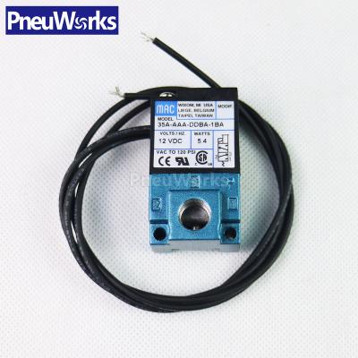 China Hotels MAC Type 35A-AAA-DDBA-1BA High Frequency Solenoid Valve for sale