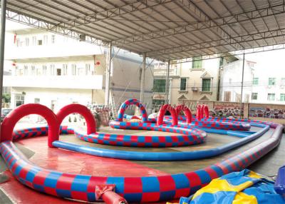 China Custom Blow Up Outdoor Toys Inflatable Go Kart Track For Walking Sport Ball for sale