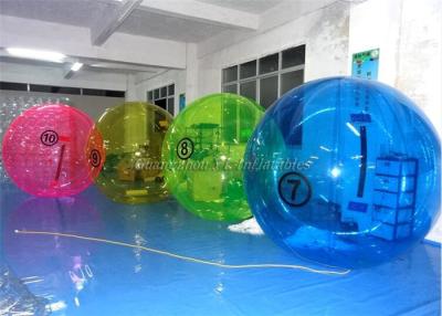 China Aufblasbarer See spielt menschliche Hamster-Wasser-Ball-Spiele/Wasser-Bereich-Ball zu verkaufen