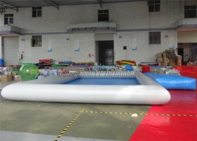 China 0.6mm PVC-Planen-Rechteck-menschliches Hamster-Ball-Pool mit Trampoline zu verkaufen