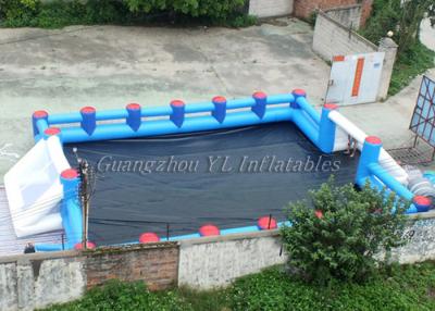 China Funny Inflatable Toys Portable Inflatable Football Arena Bumper Ball Field for sale