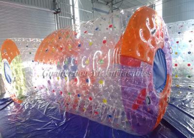 China Giant Inflatable Water Roller , Inflatable Lake Toys Water Walking Roller for sale