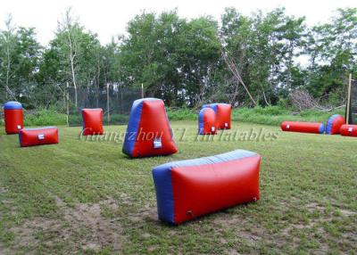 Chine Obstacle gonflable imprimé de soutes de Speedball/champ gonflable de Paintball à vendre