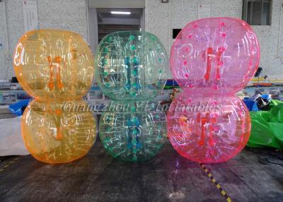 China Bunter erwachsener Blasen-Ball für Erwachsene, TPU 1.55m/1.8m gelbe blaues Grün-Orange zu verkaufen