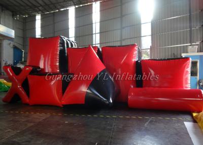 China Outdoor Airball Bunkers Paint Ball Bunkers Archery Tag Inflatable Millennium Field for sale