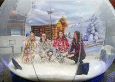 China High Strength Inflatable Show Ball Merry Inflatable Christmas Snow Globe for sale