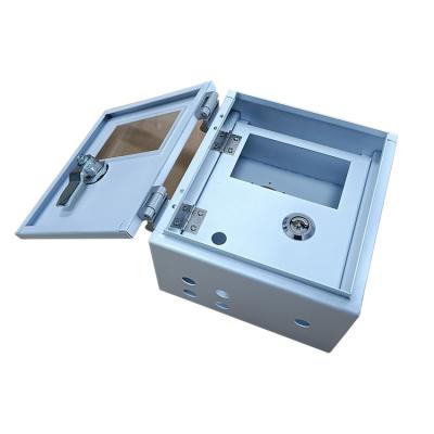 China Electrical Aluminum Equipment Shell Power Control Cabinet Box Sheet Metal Enclosure for sale