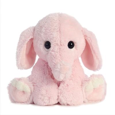 China Gift Children Play Hot Sale Cute Plush Toy Elephant Baby Big Ears Resting Elephant Doll Rag Baby Sleeping Doll Wholesale for sale