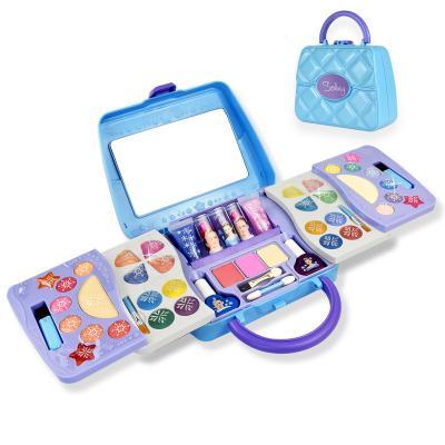 China FLASHING Dress Set for Girls Kids Play Washable Real Makeup Kit Cosmetics Toys Gift for Little Girls for sale