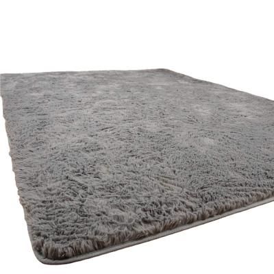 China Hot-selling Faux Rabbit Hair Blanket Shaggy Living Room Carpet Long Faux Hair Non-slip Rugs And Carpets for sale