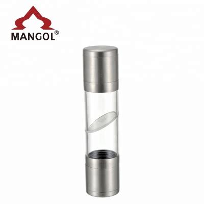 China Viable Kitchen Accessories Manual 2in1 Pepper Grinder Salt and Pepper Grinder Set Salt Pepper Mills Grinder for sale