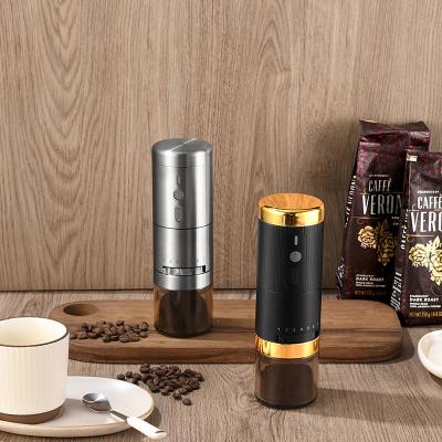 China New Outdoor Item Coffee Bean Grinder Electric Coffee Grinder with Stainless Steel Core for sale