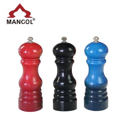 China Sustainable New Style Manual Plastic Salt & Pepper Mill Plastic Ceramic Grinder for sale