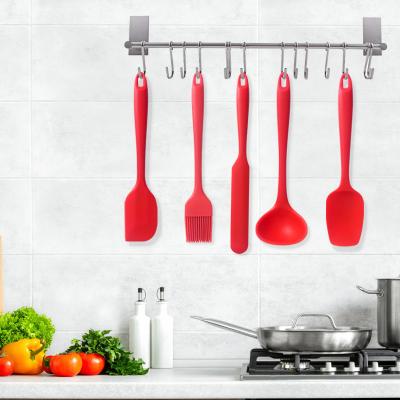 China Viable Home Instrument Silicone Non-Stick Cookware Set Set Kitchen Tools Silicone Cookware Set for sale