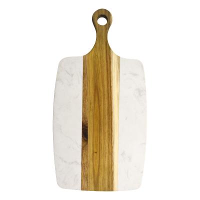 China Cheese Viable Marble Chopping Board Wooden Cutting Board Marble Cutting Board for sale