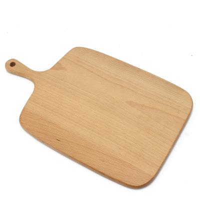 China Sustainable Cutting Board With Wooden Handle Multi Function Wooden Vegetable Cutting Board Chopper for sale