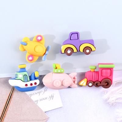 China 50pcs Kawaii Cute Europe Plane Car Flatback Boy Resin Submersible Cabochon Scrapbooking Fitted Decoration DIY Parts Accessories for sale