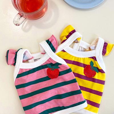 China New Design Viable Puppy T-shirt Loving Dogs Dog Pet Clothes Summer For Wholesales 2104CGLK6903 for sale