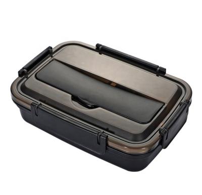 China Wishome Popular Heatable Compartment Stainless Steel Bento Lunch Box For Kids for sale