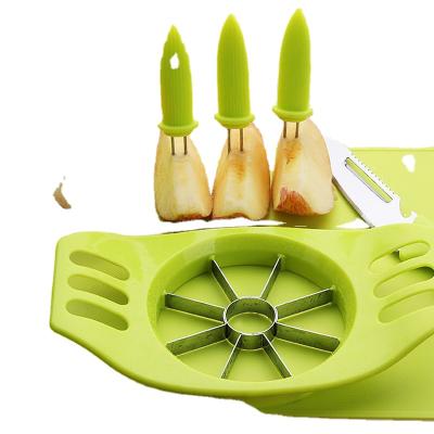 China 2020 Viable New Design Chopper Fruit Fork Apple Cutter Slicer For Promotional Gift for sale