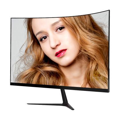 China 27 Inch 1K 1920*1080 1080P 60Hz 75Hz 21.5 Curved Gaming LCD Monitors 76Hz Resolution Sync Technology Display Hot Factory Monitor for sale