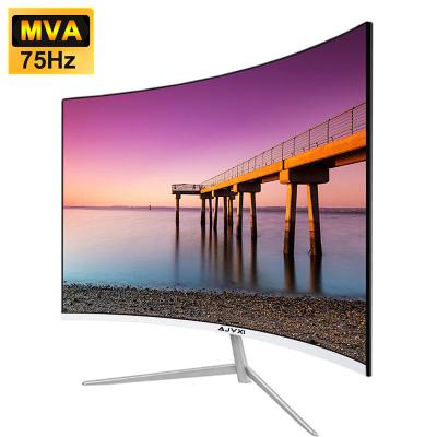 China Curved 32 inch 1K 1920*1080 1080P 60Hz 75Hz high quality 144hz computer touch screen lcd curved 24 27 inch led monitor ODM/OEM for sale