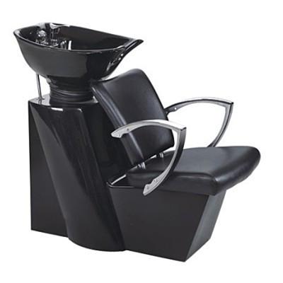 China Comfortable Shampoo Chair Hair Salon Bed With Ceramic Shampoo Basin Salon Furniture BX-640 for sale