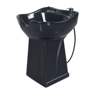 China Mordern Good Quality Hair Sink Shampoo Bowl Fiberglass Standing Base Wash Unit BX-6438 for sale