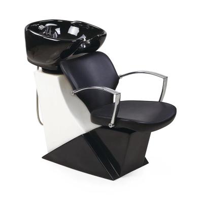 China Fashionable shampoo hairwashing chair for sale salon hair washing chairs beauty salon equipment BX-672 for sale