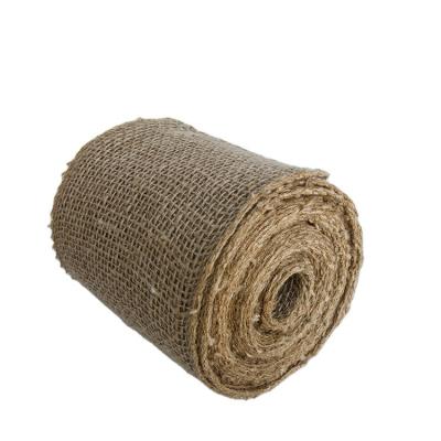 China High Performance Abrasion Resistance Recyclable Eco - Friendly Burlap Roll / Hessian Jute Roll for sale