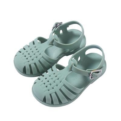 China High Quality Colorful PVC Massage Jelly Sandals for Toddlers and Kids Sandals Kids Candy Summer Lightweight Comfortable Shoes for sale