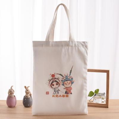 China Reusable Eco-Friendly Shopping Foldable Canvas Tote Bag, Canvas Bag Shopping, Recyclable DIY Custom Color Cotton Tote Custom Color Bag for sale