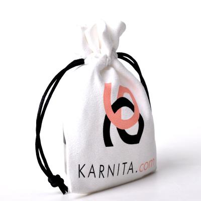 China Cheap Eco-friendly Recyclable Cotton Jewelry Canvas Drawstring Bags Pouch/Hangover Bag/Cotton Packaging String Bag With Custom for sale