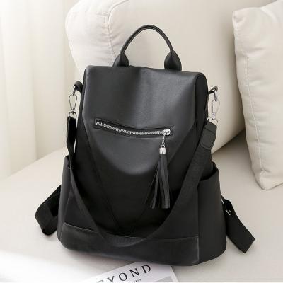 China YIMYIK 2022 New Women Anti Theft Large Universal Lady Shoulder Bags Portable Retro Backpack Fashionable Design for sale