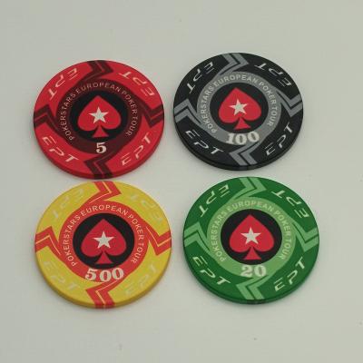 China Ceramic chips from Texas Poker Ceramic for sale