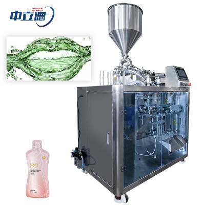 China Food Automatic Premade Bag Stand Up Pouch Juice Liquid Packaging Machine Drinks Doypack Filling Packing Machine for sale