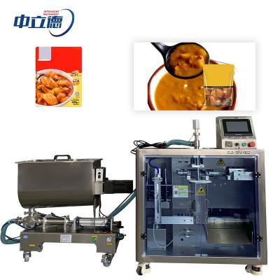 China Food Automatic Tomato Sauce Paste Ketchup zipper premade pouch bag doypack Packaging Machine for sale