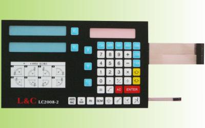 China industrial Waterproof Membrane Switch Embossed / Tactile Membrane Switch keypad for sale