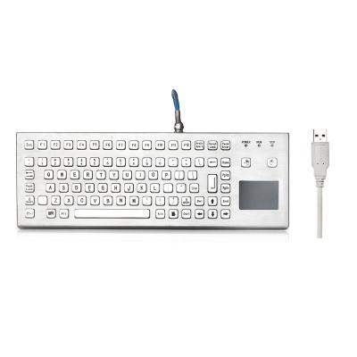 China Teclado flexible impermeable IP65 con el panel táctil, panel táctil integrado en venta