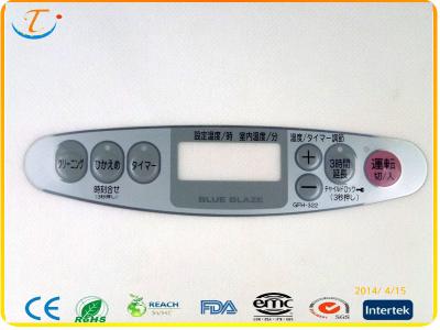 中国 明確な窓が付いている軽量の防水膜スイッチ PC の写実的な上敷 販売のため