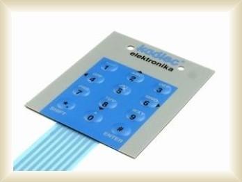 China LED Backlit Membrane Switch  for sale